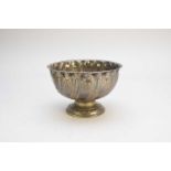 A Victorian silver pedestal bowl