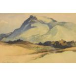 John Alexander Ness (19th-20th Century) Two Snowdonia Watercolours