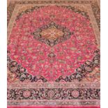 A Persian Mashad carpet
