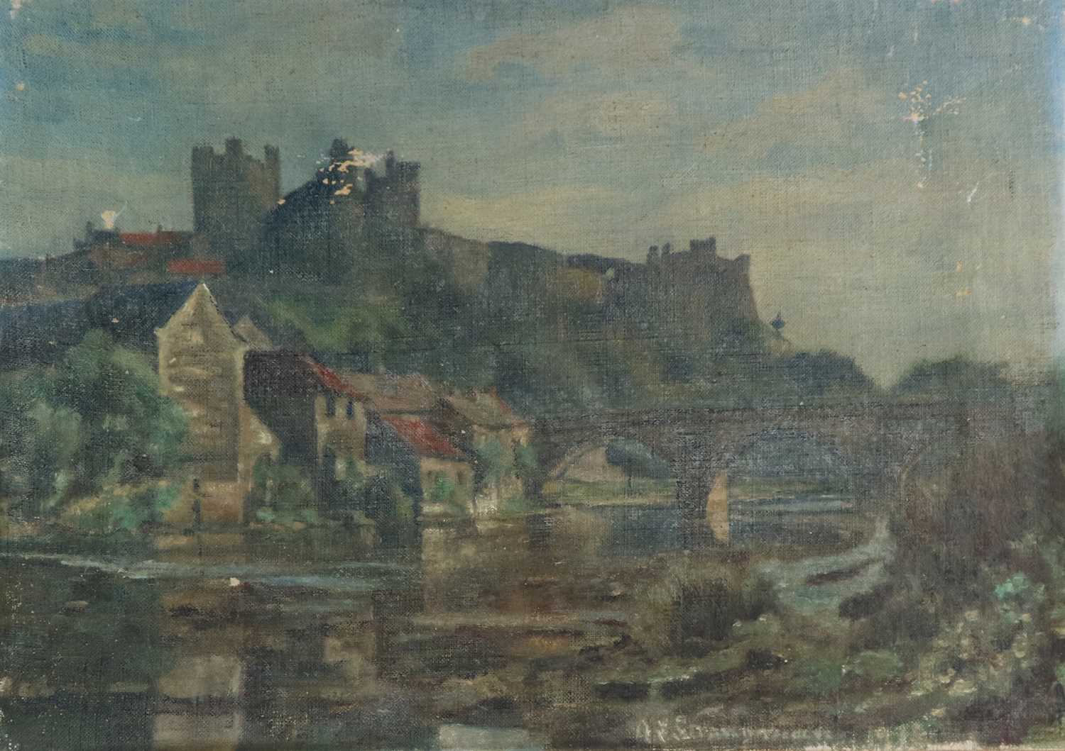 Four 20th Century works including Richmond Castle