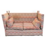 A first-half 20th century knole sofa