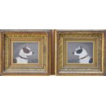 *** Fritz (British, 20th century), a pair of terrier portraits,