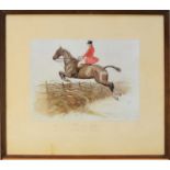 After Cecil Aldin (1870-1935) Two Hunting Prints