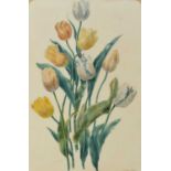 British School (19th Century) Still Life Study of Tulips