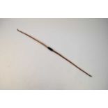 A Buchanan 5' 25lb yew-wood longbow