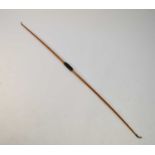 An Aldred of London 5' 22lb yew-wood longbow