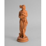 After Antonio Canova, a terracotta figure of the Venere Italica