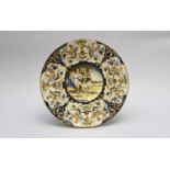 Italian maiolica charger, 19th century