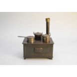 A Bing tinplate model stove