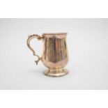 A George III silver baluster mug