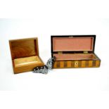 A 19th century pen box