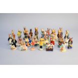 A collection of approximately 30 Royal Doulton Bunnykins figures