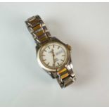 A Gentleman's stainless steel Tissot PR100 automatic bracelet wristwatch