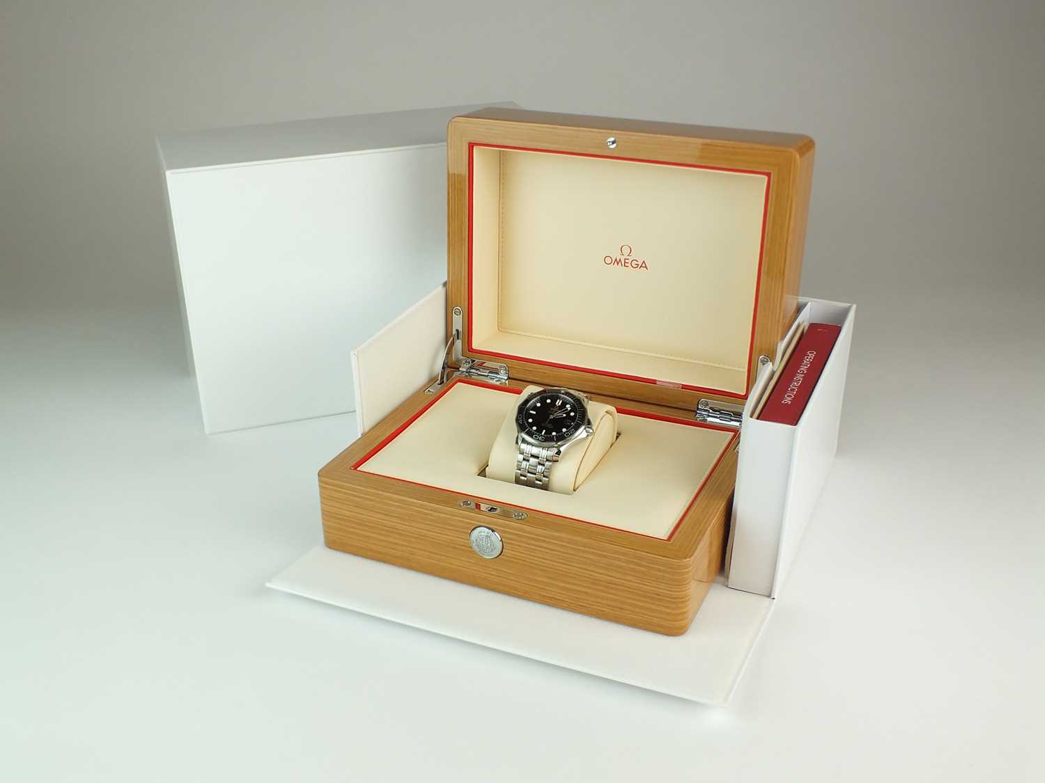 A Gentleman's stainless steel Omega Seamaster Professional Co-Axial Chronometer wristwatch