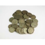 A collection of United Kingdom pre-1947 silver coinage