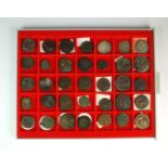 A collection of Roman and Byzantine silver and base metal coins