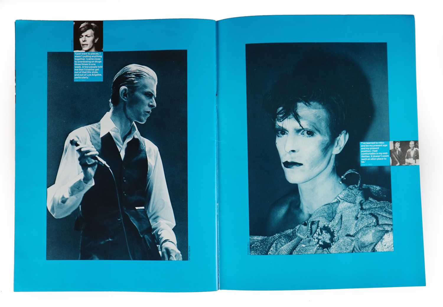 David Bowie Bowiepix Magazine 1983 - Image 7 of 8