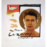 Edward Bell (British Contemporary) Bowie as Lazarus Sketch