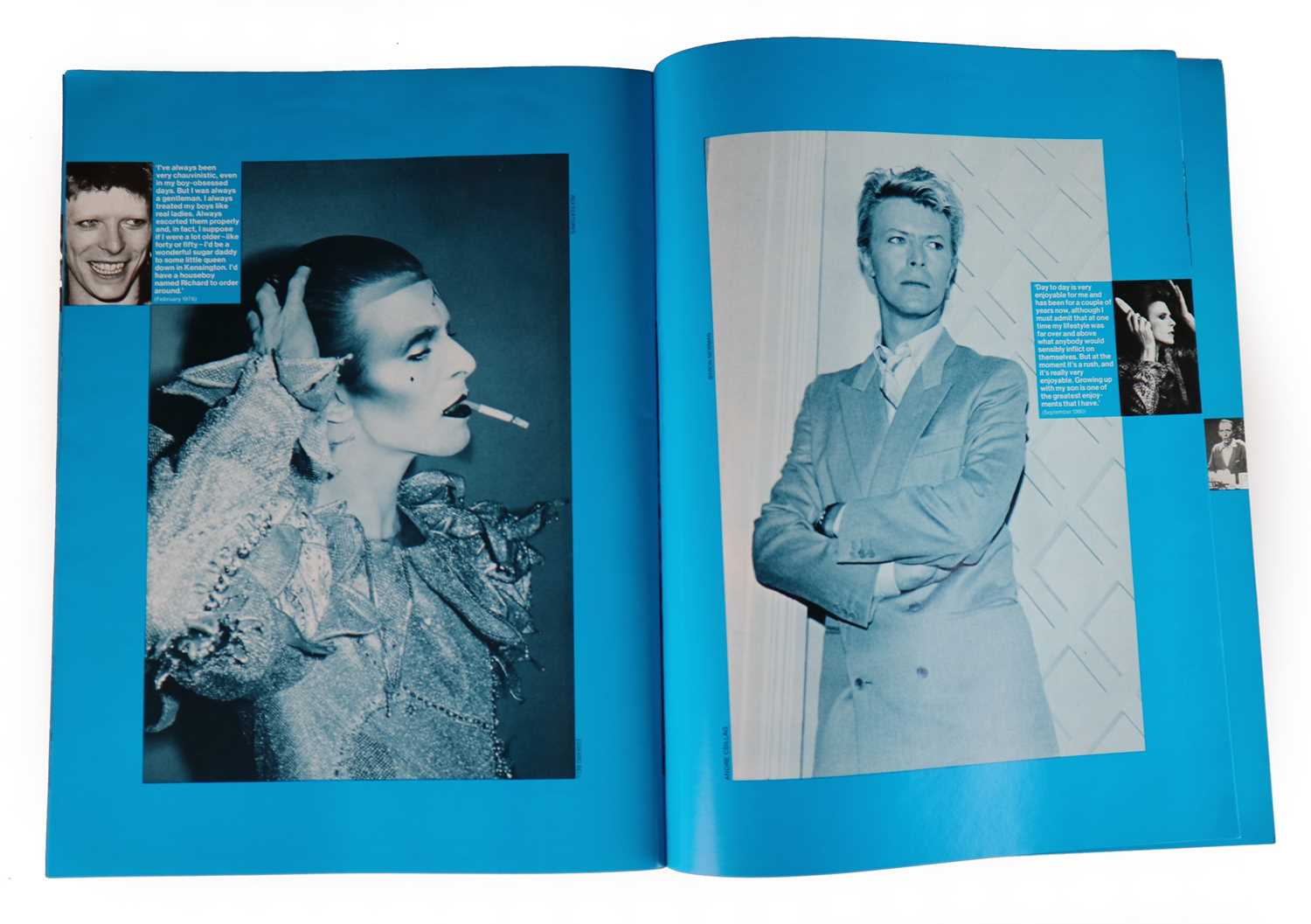 David Bowie Bowiepix Magazine 1983 - Image 6 of 8