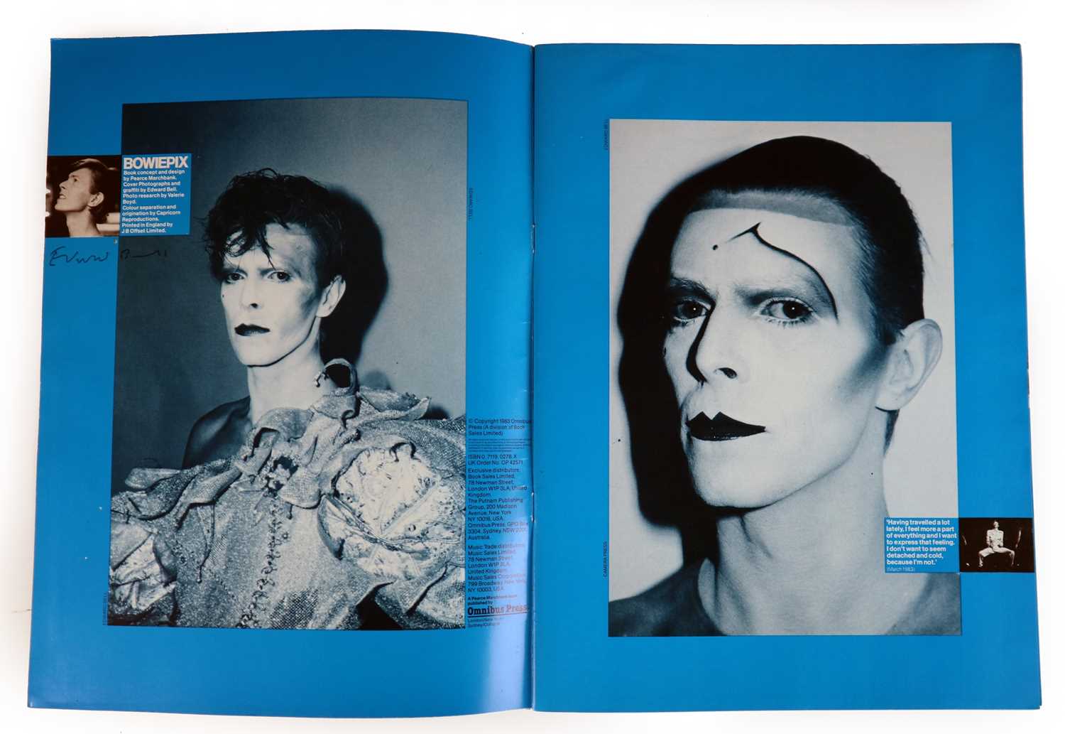 David Bowie Bowiepix Magazine 1983 - Image 3 of 8