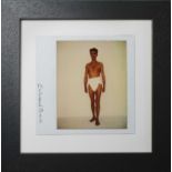 Edward Bell (British Contemporary) Polaroid David Bowie in Toga