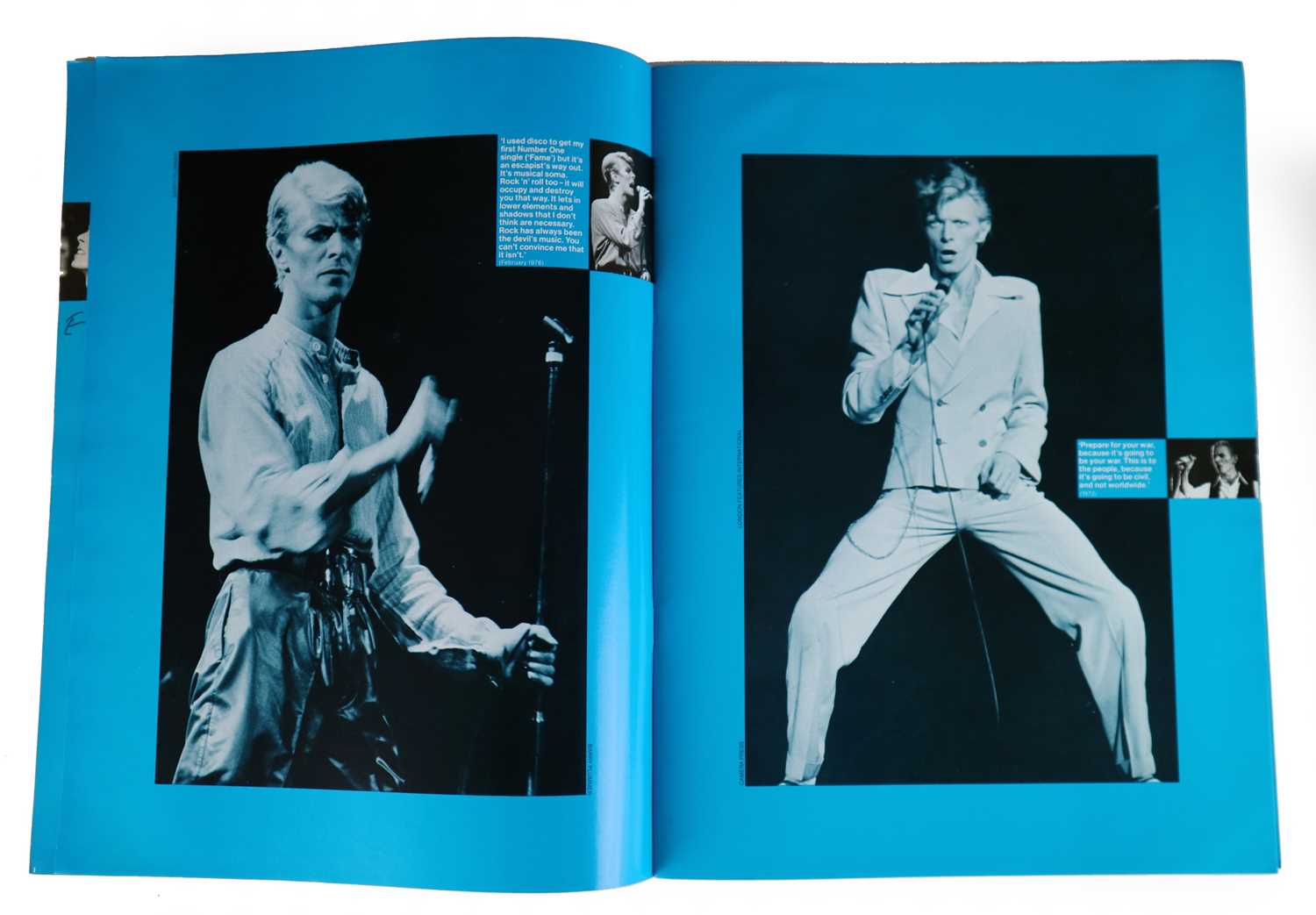 David Bowie Bowiepix Magazine 1983 - Image 4 of 8