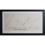 David Bowie and Tin Machine Band Signatures