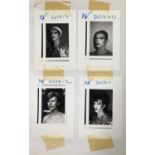 Edward Bell (British Contemporary) Scary Monsters Photoshoot Contact Sheet
