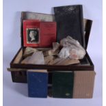 A SUITCASE OF STAMPS AND EPHEMERA. (qty)