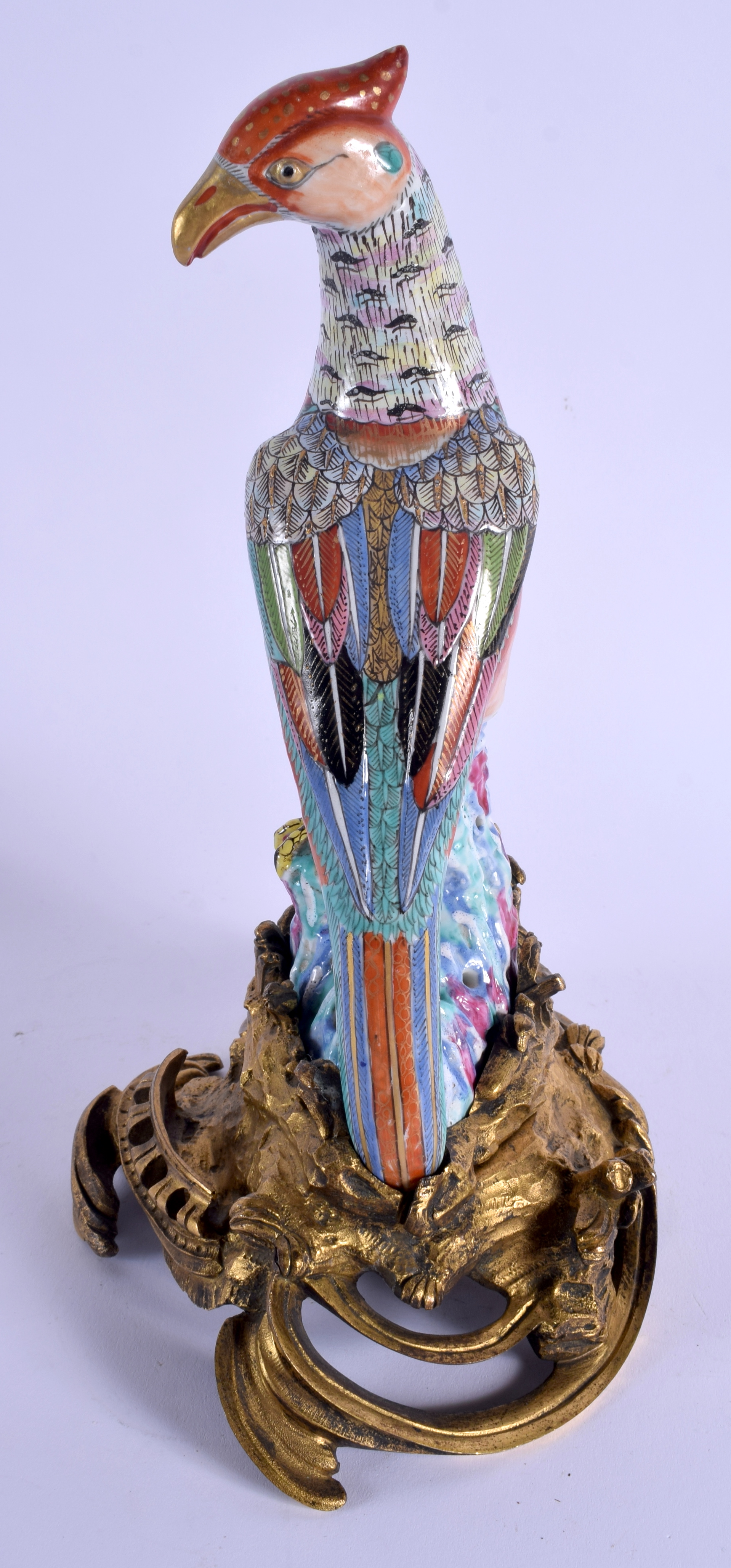 AN 18TH/19TH CENTURY CONTINENTAL PORCELAIN FIGURE OF A STANDING BIRD modelled upon a lovely quality - Bild 2 aus 22