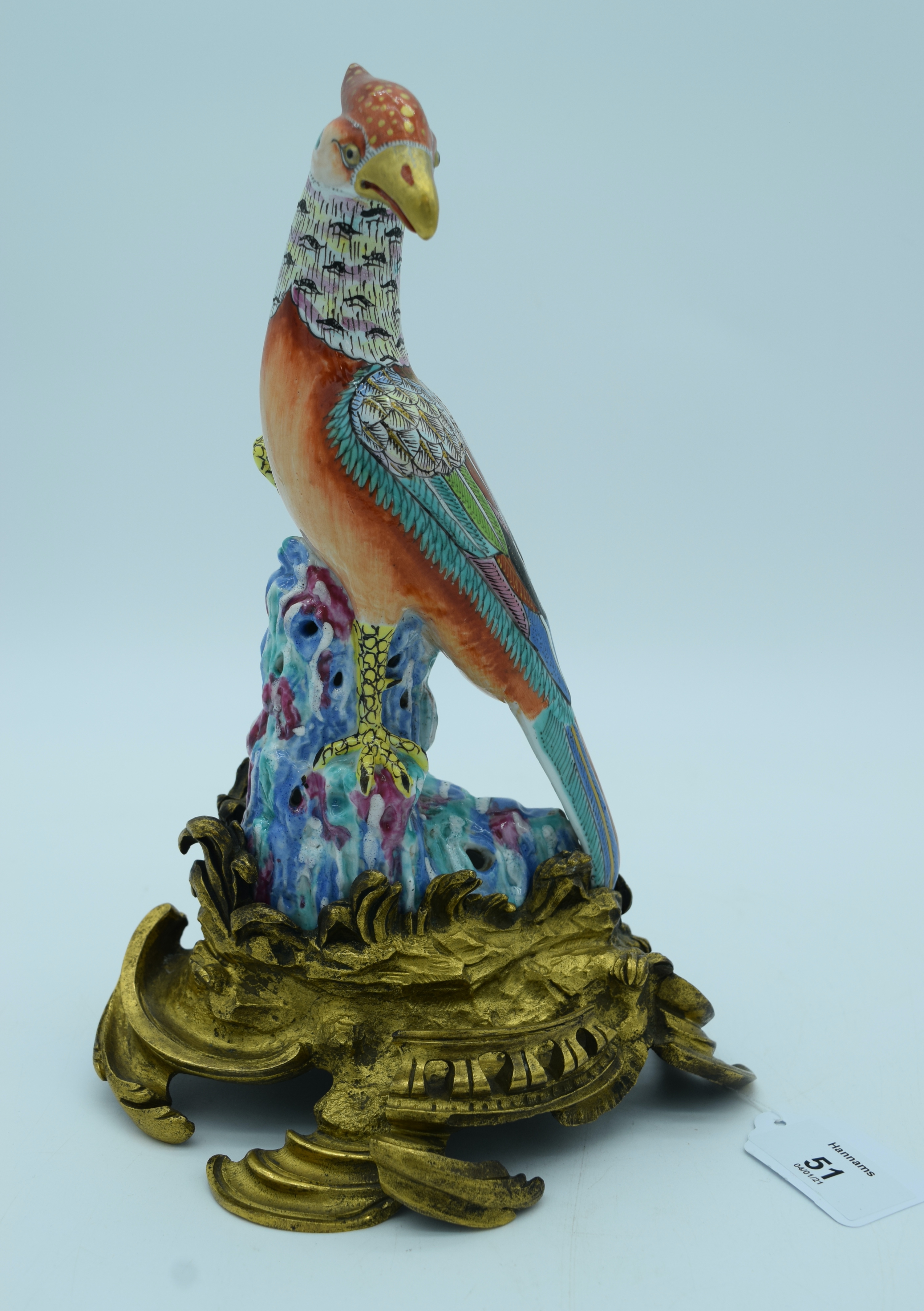 AN 18TH/19TH CENTURY CONTINENTAL PORCELAIN FIGURE OF A STANDING BIRD modelled upon a lovely quality - Image 8 of 22