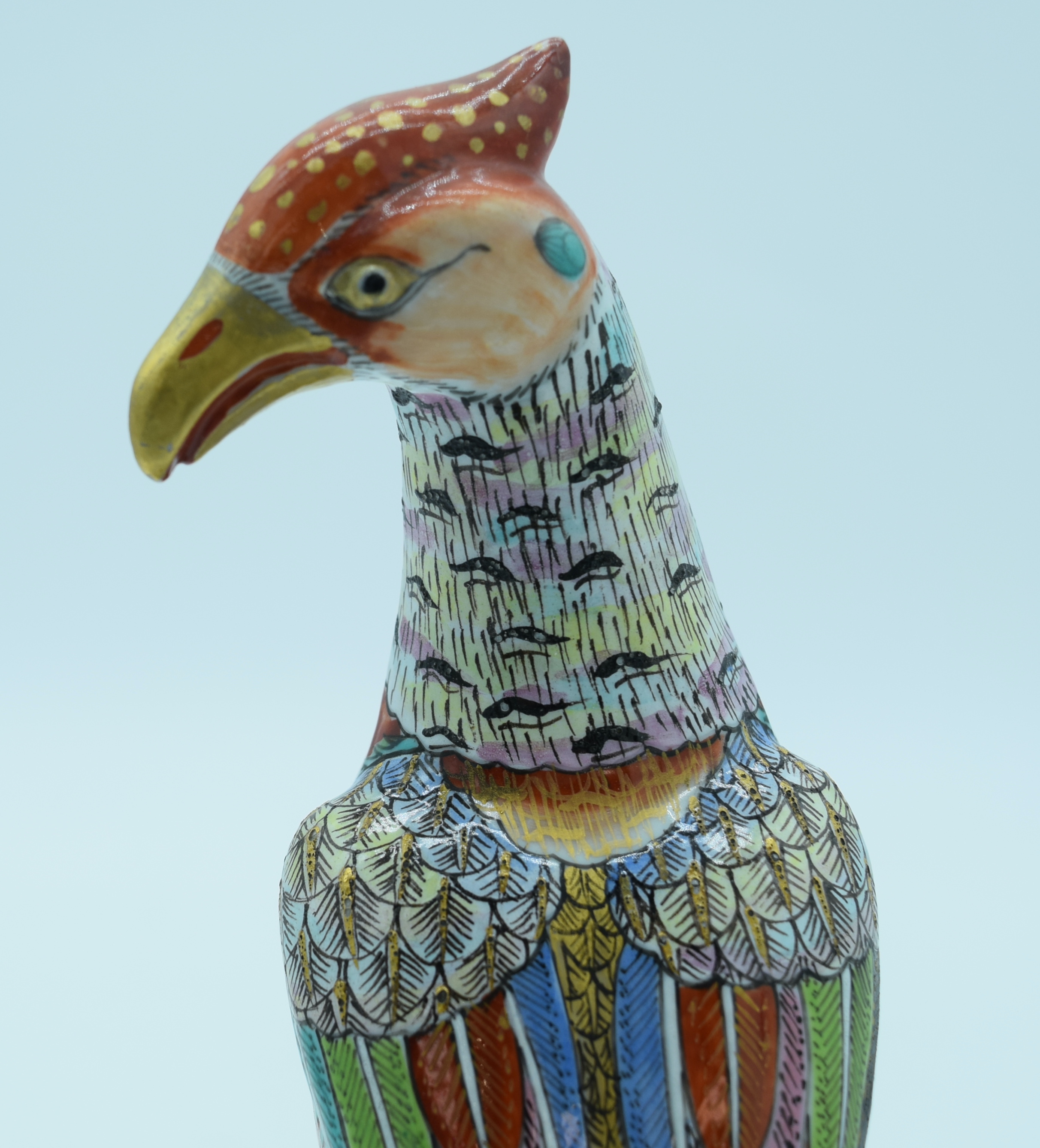 AN 18TH/19TH CENTURY CONTINENTAL PORCELAIN FIGURE OF A STANDING BIRD modelled upon a lovely quality - Bild 12 aus 22