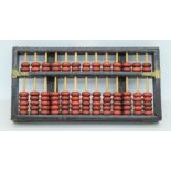 A collection of Four Vintage Chinese Abacus 25.5 x 13 (4).