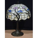 A Tiffany style lamp 59 x 41cm.