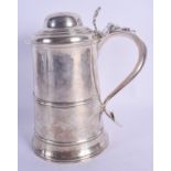 AN EARLY 19TH CENTURY ENGLISH SILVER STEIN. London 1808. 750 grams. 20.5 cm high.