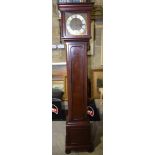 A Cameron & son Grandmother clock 162 x 34cm.