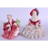 TWO ROYAL DOULTON FIGURES Evelyn & Lydia. (2)