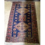 A Caucasian Shirvan Rug 207 x 122cm.