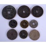 CHINESE BRONZE COINS 20th Century. (qty)