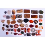 ASSORTED AGATE SPECIMENS (qty)