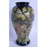 Moorcroft large vase. 25.5cm high