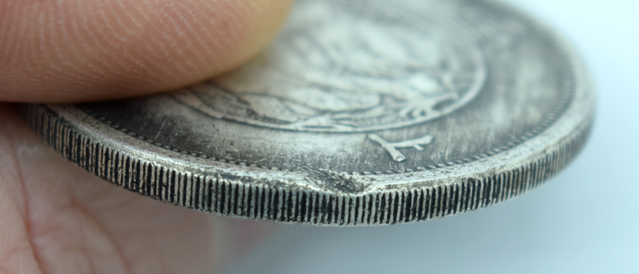 Two Chinese white metal coins (2). - Image 11 of 12