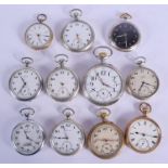 ASSORTED POCKET WATCHES. (qty)