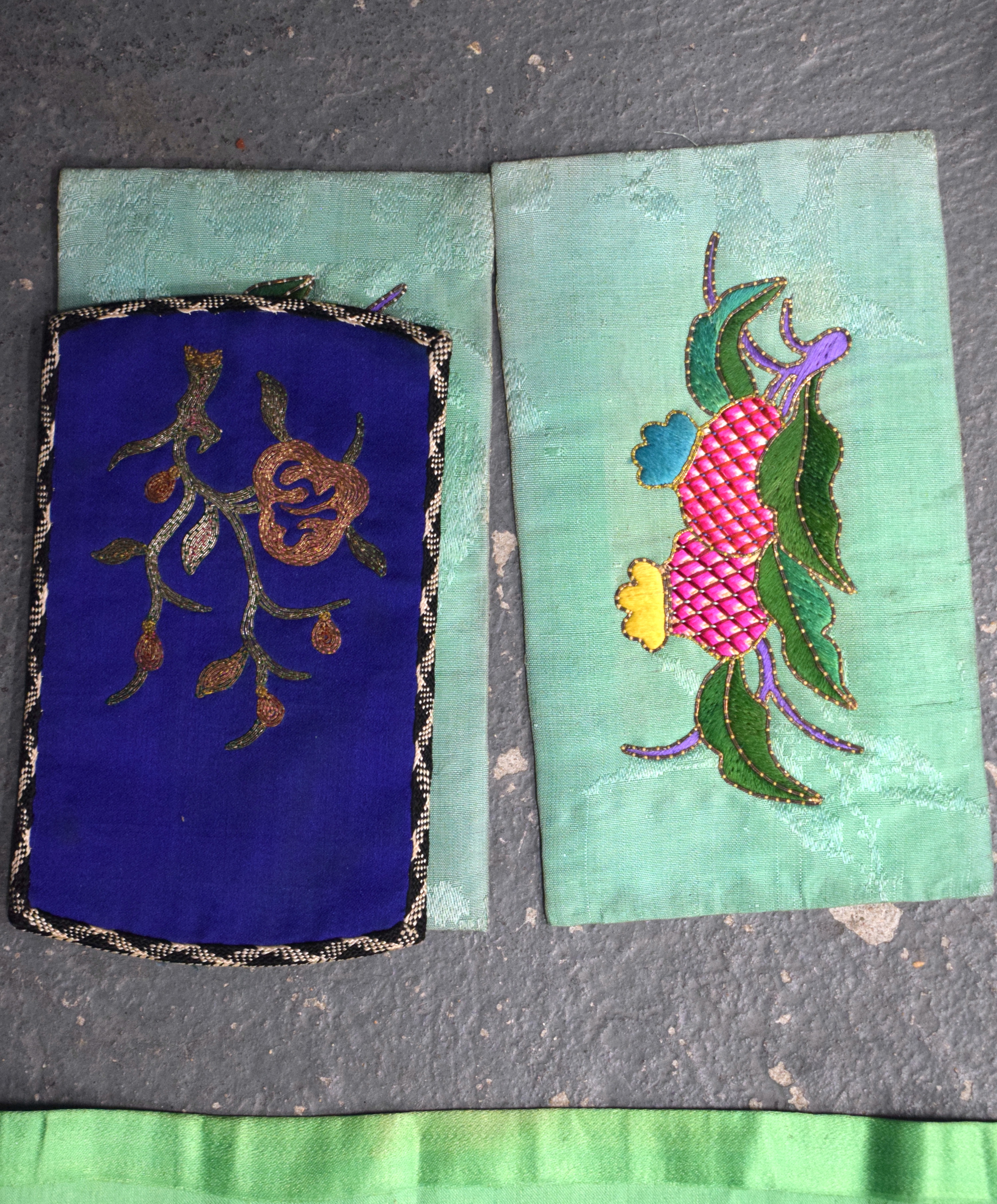 ASSORTED CHINESE & JAPANESE SILKS. (qty) - Image 2 of 10