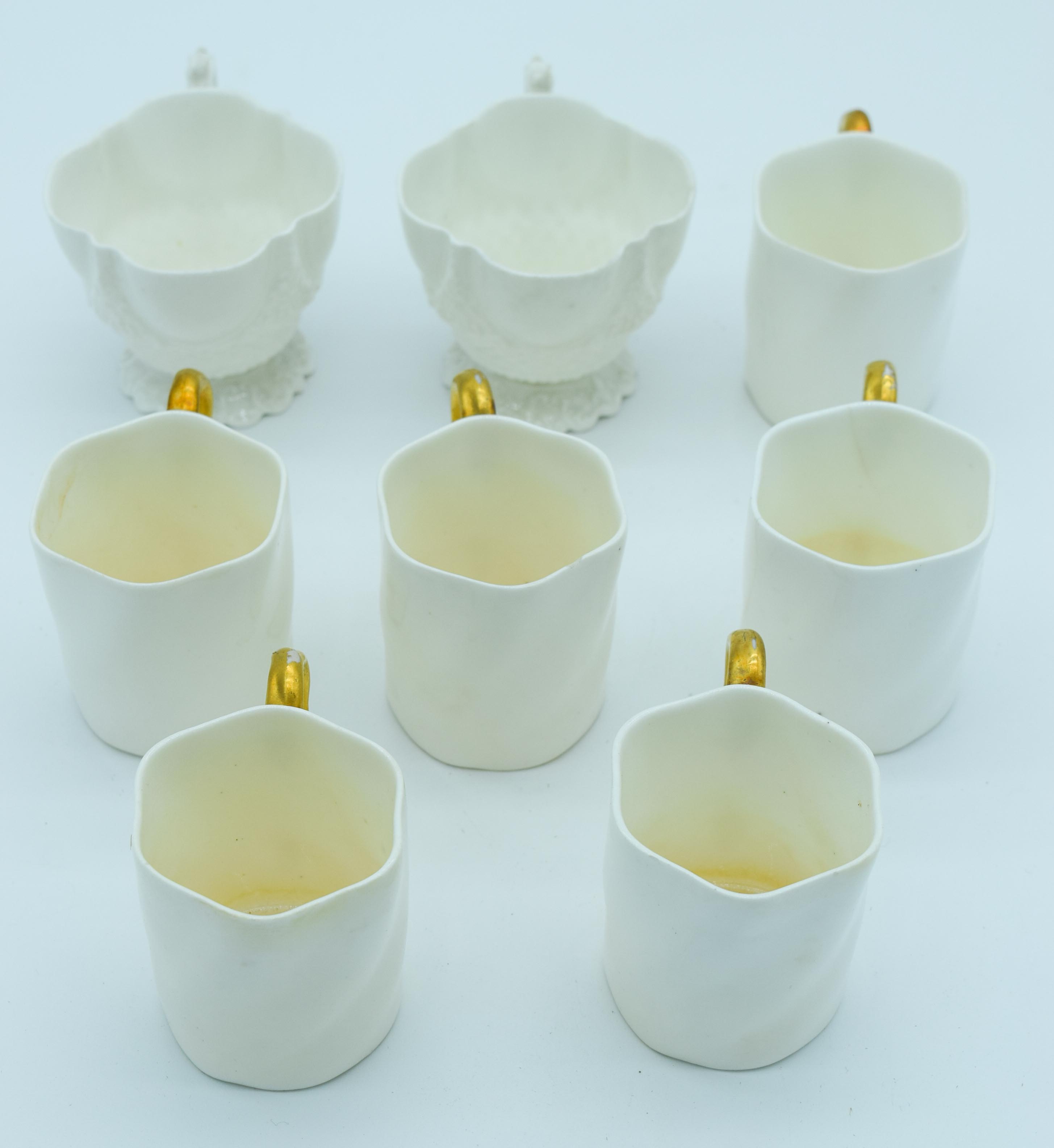 A collection of Coalport coffee cups and two Ainsley cups (8). - Image 3 of 3