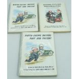 A set of books by Sallon of the Daily Mirror motor racing related (3).