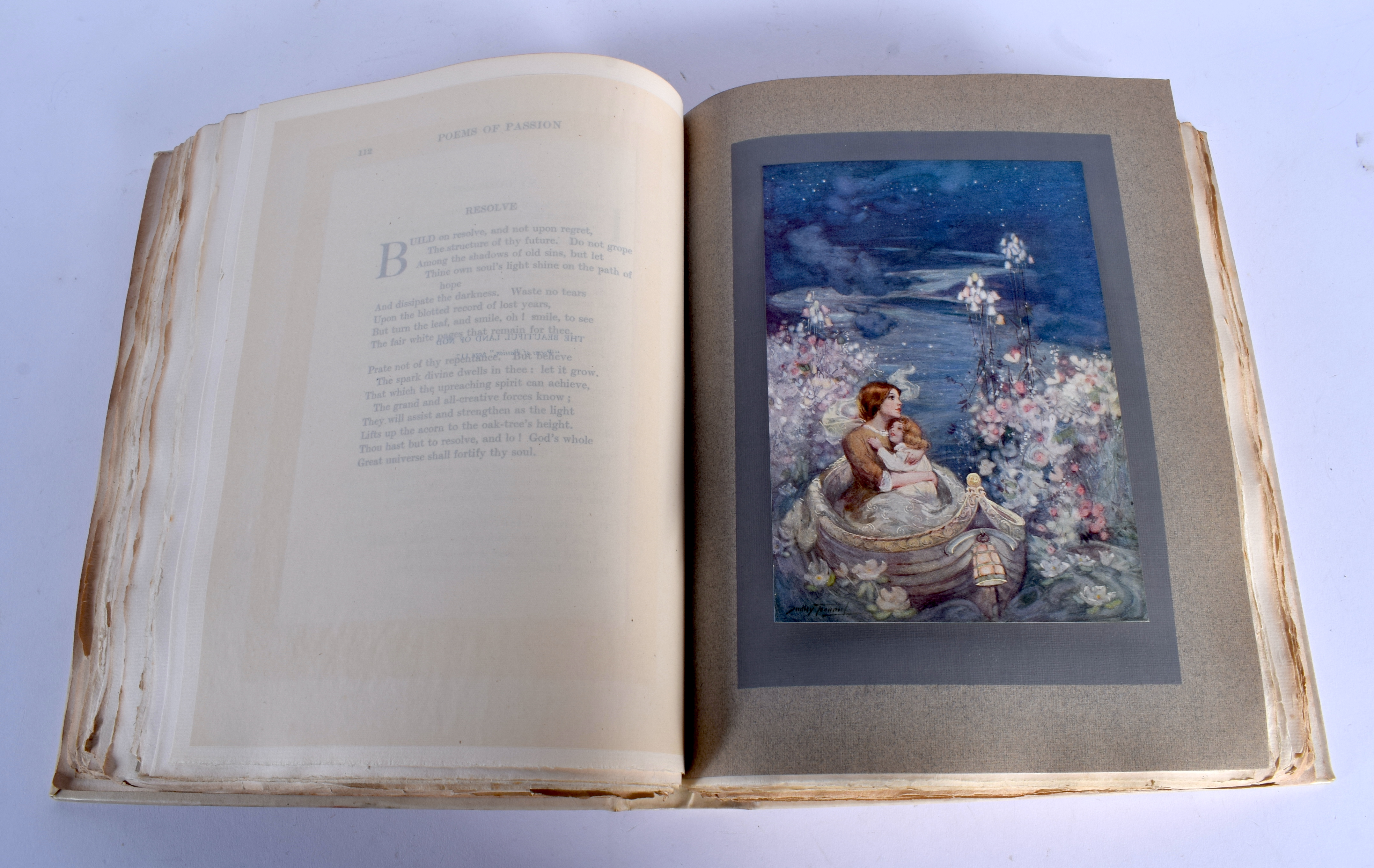 Poems of Passion & Pleasure by Ella Wheeler Wilcox Book. - Image 6 of 8