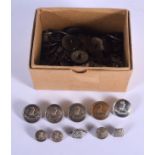 ASSORTED MILITARY BUTTONS. (qty)
