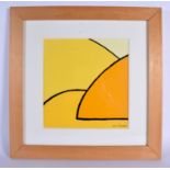 Stan Rosenthal (20th Century) Acrylic, Pen & Ink on Paper, 3 studies. Image 27 cm square.