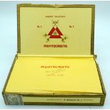 Montecristo 3 Boxes No 2 Cuban cigars one sealed (67).